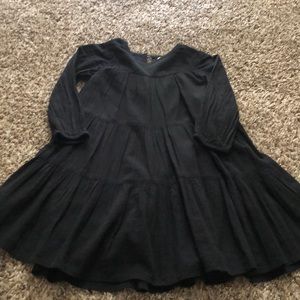 Title girls black dress